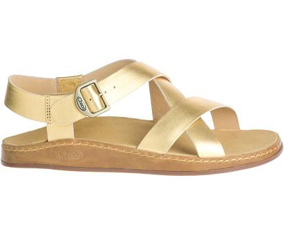 Sandalias Chaco Mujer Wayfarer Doradas España IOJG25470